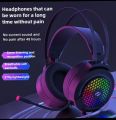 E21 Headphone Full  A RGB gaming headset Noise Cancelling stereo sound for pubg free fire Play Station 4 Game PC laptop tablet smartphone PAK FF. 