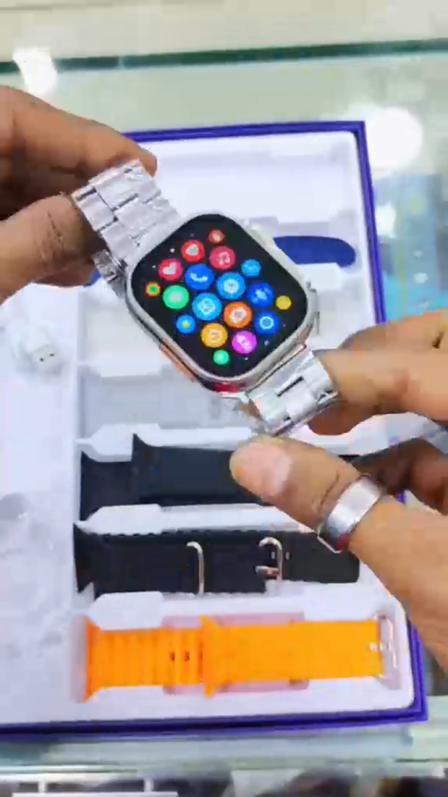 Ultra 2 Smart Watch Max 200 (2025 Edition) | 7+1 Strap Combo | AMOLED ...