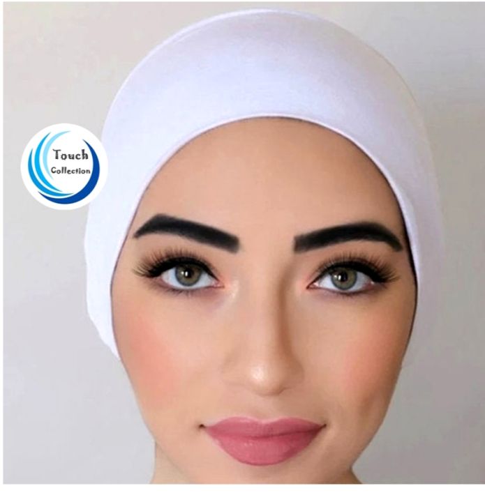 Muslim Inner Hijab Caps for Women WHITE Colour.