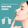 1 Pc Post-Rhinoplasty Nostril Support Silicone Rhinoplasty Shaping Nose Brace Face Nose Contouring Shaper. 