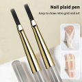 3Pcs/set Nail Art Brushes Checker Nail Drawing Painting Line Brush Nail Art Acrylic Painting Brushes DIY Manicure Design Tools. 