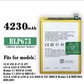 BLP673 Replacement Battery For OPPO A3S AX5 A31 A12 A11 A11K Realme C1 2 RMX1805 Mobile Phone BLP-673 Latest Battery.. 