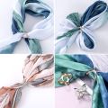3pcs X-Shaped Scarf Clips Buckles for Women, Scarf Holder Pins for Shawls Silk Clothes (Golden/Silvery). 