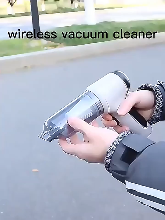 Lotus Industry Handheld Vacuum Cleaner and Blower Cordless 12000pa Strong Suction Power 120W Powerful Car Vacuum Cleaner and Blower Portable Rechargeable Car Vacuum Cleaner Cordless Air Blower for Car, Computer, Pet