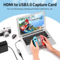 KINGMA HDMI to USB-C 3.0 Video Capture Card 4K 1080p for Streaming Video Broadcast. 