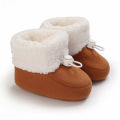 Winter Newborn Baby Cotton Booties Non-Slip Sole Toddler Boys Girls First Walkers Infant Warm Snow Boots 0-18Months  ﻿. 
