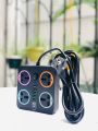 Heavy Duty Multi-Plug Extension Power Adapter or an Extension Board with 4 Sockets (4 USB ports & 1 Type- C) with 2 meter copper wire used in office & home etc. 