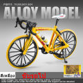 Bicycle model 1:8 Red Blue White Scale 1/8 scale 1/8 bicycle model, bicycle simulation mountain bike model. 