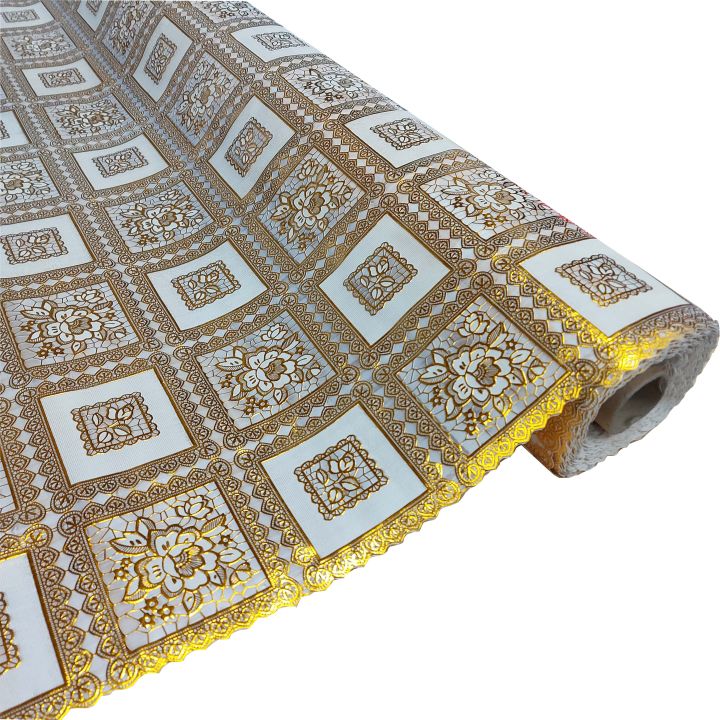 MPI embroidery lace tablecloth size 137x200mm Flower/leaf pattern plastic table runner, hollow out plastic table runner, lace openwork