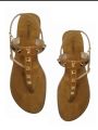 Girls Gorgeous New Design Slim Heels Stone Style Flat Sandals- Ladies New Collection Cheap Price Shoes - Womens Back Belt Shoes. 