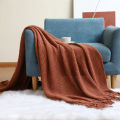 Cable Knit Khaki Throw Blanket Lightweight Knitted Jacquard Throw Blanket for Couch, Sofa, Bed, Chair, Cozy Texture Farmhouse. 