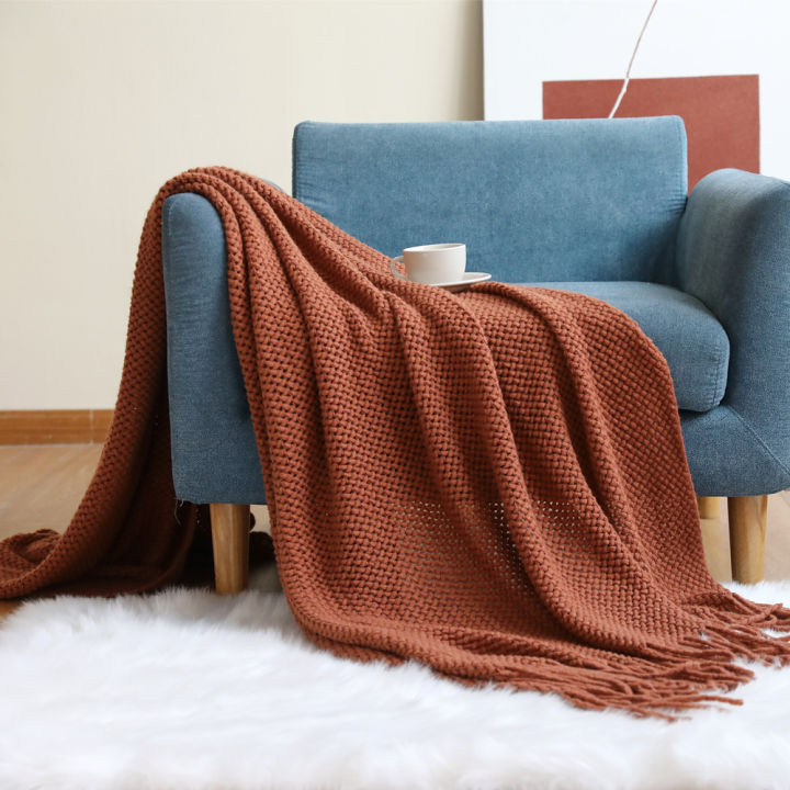 Cable%20Knit%20Khaki%20Throw%20Blanket%20Lightweight%20Knitted%20Jacquard%20Throw%20Blanket%20for%20Couch,%20Sofa,%20Bed,%20Chair,%20Cozy%20Texture%20Farmhouse%20-%20Image%207