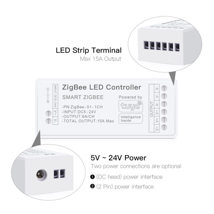 WiFi%20LED%20Strip%20Lights%20Switch%20LED%20Controller%20Zigbee%203.0%20DC5V-24V%20Tuya%20CCT%20RGB%20RGBW%20RGBCCT%20COB%20Neon%20Tape%20Dimmable%20Smart%20Dimmer%20-%20Image%203