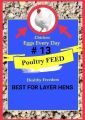 Poultry  hens feed 13 no birds murghi ( hens) ki feed  chicken hens and ducks 1kg. 