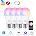 15W 18W E27 Zigbee Smart Light Bulbs RGB E27 Led Bulb AC100-240V Smart Home Zigbee Lamp Works With Alexa Google Home Smartthings. 