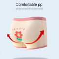 3pcs Girls Underwear Little Girl Boxer Shorts 2-14 Year Old Student Cartoon Underwear Pure Cotton Children Underwear. 