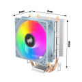 Aigo ICE200PRO Air CPU Cooler 2 Heatpipes Radiator Cooling 3PIN PWM Fan Quiet Ventilador For Intel 115X 1200 1700 AM4 AM5 AMD. 