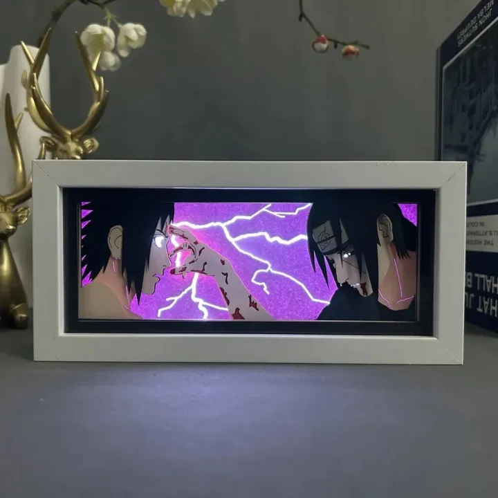 Naruto%20Anime%20Itachi%20Uchiha%20and%20Sasuke%20Uchiha%20Light%20Box%20-%20Image%203