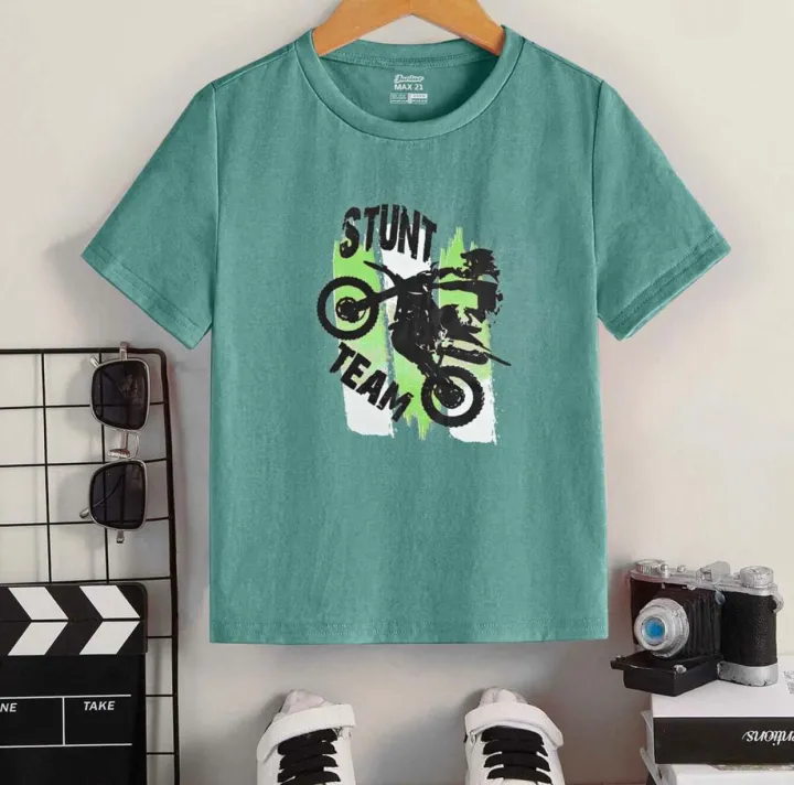 JUNIOR%20KID'S%20STUNT%20TEAM%20PRINTED%20TEE%20SHIRT%20-%20Image%203