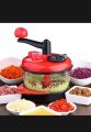 Manual Handy Chopper with sharp blades use for chopping vegetables, fruits, meats and salad. 