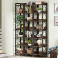 7-Tier Corner Shelf, 78.7" Narrow Bookshelf Corner Bookcase Customized. 