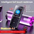 A20 MP3 MP4 MP5 Music Player Bluetooth 5.2 Speaker Mic Touch Key FM Radio Video Recorder Play E-book HIFI Metal Walkman E-book. 