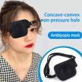 Occlusion Medical Lazy Eye Patch Amblyopia Obscure Astigmatism Training Eyeshade Filled Pure Silk Child Amblyopia Eye Patches. 