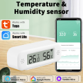 Tuya WiFi Temperature Humidity Sensor For Smart Home Thermometer Hygrometer APP Remote Control Work with Yandex SmartLife Alexa. 