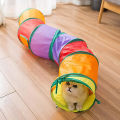 Cat Tunnel Tube Foldable Cat Toys Kitty Training Interactive Fun Toy Tunnel Bored for Puppy Kitten Pet Supplies Cat Accessories.