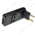 4 in 1 Wall Outlet Extension Eu Electrical Socket 180 Degree Plug Adapter Canada Mexico Travel Aadapter Portable Power Converter. 