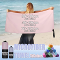 1 Pcs Microfiber Towel Sports Quick-Drying Super Absorbent Camping Towel Super Soft Lightweight Gym Swimming Yoga Beach Towel.