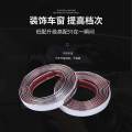 Auto Body Molding Chrome Molding For Trucks Chrome Automotive Trim Silver Soft PVC Chrome Moulding Line Car Line Trim Strip. 