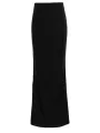 Fashion For Women Black Long Skirts High Waist Slim Seamless Elegant Ladies Gown Casual Summer 2024 New Female Maxi Skirts.