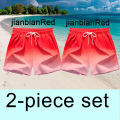 Men's Solid Color Swimming Trunks Comfortable And Breathable Swim Trunks Bathing Suit Drawstring With Pockets For Diving Surfing. 