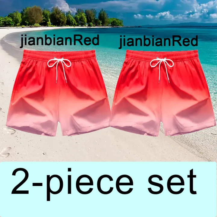 Men's%20Solid%20Color%20Swimming%20Trunks%20Comfortable%20And%20Breathable%20Swim%20Trunks%20Bathing%20Suit%20Drawstring%20With%20Pockets%20For%20Diving%20Surfing%20-%20Image%207