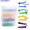 200Pcs/Pack Dental Disposable Tooth Gap Wedges with End Hole 4 Sizes Plastic Medical Oral Care Accessories for Dentist Clinic.