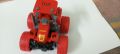 Ultimate Off-Road Thrills: Red Farm Monster Truck - Friction Power Fun for Children. 