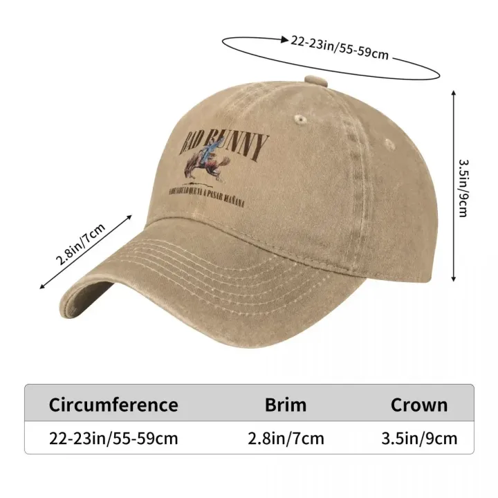 2024%20Tour%20Bad%20Bunny%20Nadie%20Sabe%20Baseball%20Caps%20Retro%20Distressed%20Washed%20Music%20Sun%20Cap%20Men%20Women%20Outdoor%20Summer%20Adjustable%20Hats%20Cap%20-%20Image%203