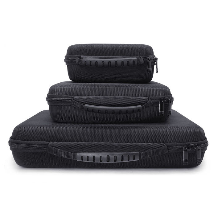 Large Capacity DIY Electronic Gaming Storage Bag,Free Compartment Bag for Hard Disk Switch Games Console Camera Carring Handbag