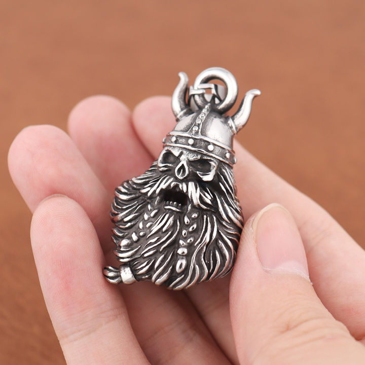 Retro%20Style%20Viking%20Warrior%20Pattern%20Guardian%20Bell%20Pendant%20Punk%20Hip%20Hop%20Necklaces%20Motorcycle%20Bicycle%20Bell%20Accessory%20Jewelry%20%20-%20Image%204