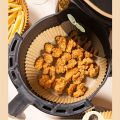 Air Fryer Paper Liners Disposable Oil-Proof Waterproof Baking Paper Round Square And Rectangle Parchment Kitchen Party Supplies. 