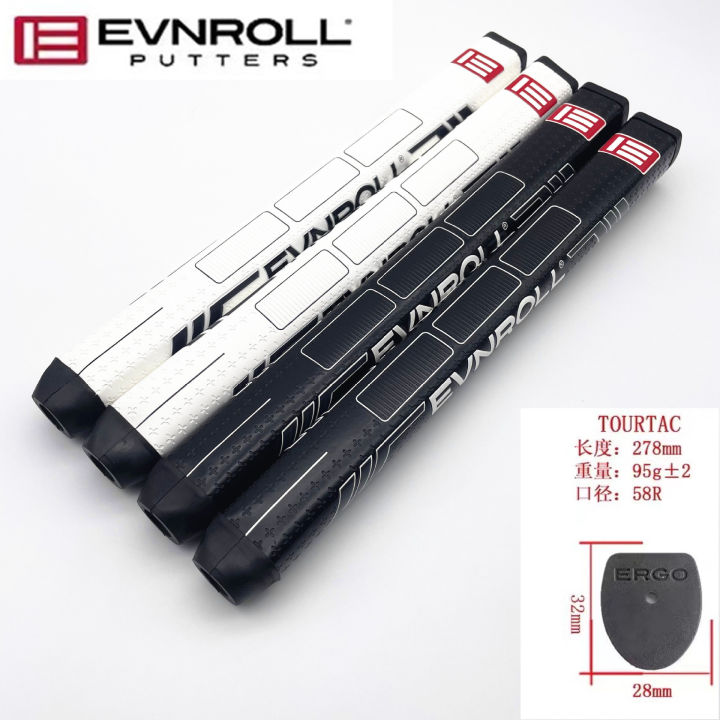 1pc White/Black Golf Grip PU Putter Golf Grips Ready Stock