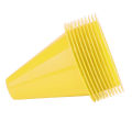 10Pcs Soccer Training Cone Football Barriers Plastic Marker Holder Accessory.