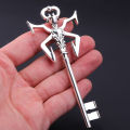 Resident Evil 4 Remake Keychain Large Irregular Key Retro Soldier Armor Cthulhu Octopus Pendant Men And Women Jewelry Gift. 