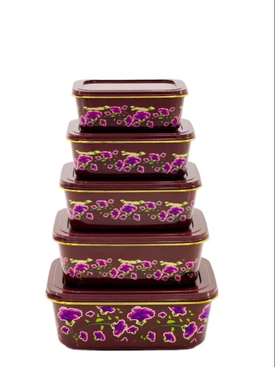 5 Pieces Fresh Box Set High Quality Rectangle Shape New | Daraz.lk