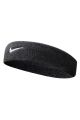 forehead band for gym in plain black design. 