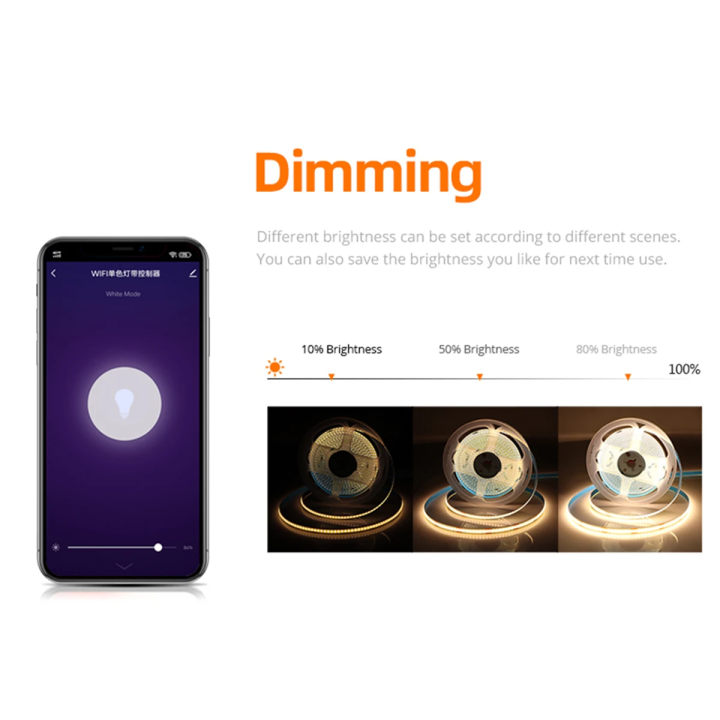 Tuya%20Smart%20Home%202/4/6pcs%20Kit%201M%202M%20Neon%20LED%20Strip%20Wall%20Decor%20Light%20WIFI%20APP%20Control%20Dimmable%2024V%20COB%20Neon%20Adhesive%20Closet%20Lamp%20-%20Image%204