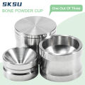 Dental Bone Meal Mixing Bowl Dentistry Implant Instrument Bone Powder Cup Stainless Steel Mixing Bowl Dentist Tools.