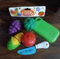 Velcro Fruit Cutting Toy Pretend play Kitchen Toys. 