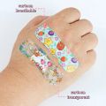 100pcs Cartoon Animal Pattern Waterproof Hemostasis Kids Band Aid Stickers Adhesive Bandage Wound Strips Plasters for Children. 